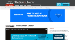 Desktop Screenshot of newsobserver.com