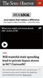 Mobile Screenshot of newsobserver.com